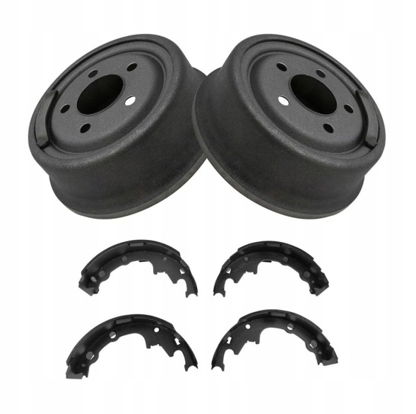 USA PDR0570 +s538 Гальмівні барабани, колодки, комплект Jeep Cherokee Comanche Wrangler 00-06
