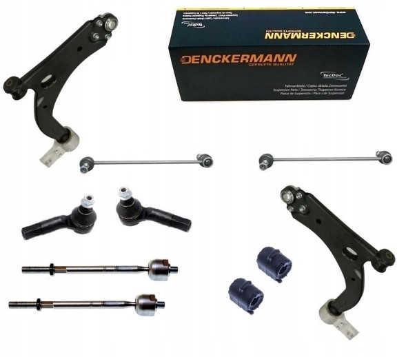Denckermann CR6175A ВАЖЕЛІ, ТЯГИ, СТІЙКИ FORD FIESTA V FUSION 2002- MAZDA 2 DY ПЕРЕДНЯ ПІДВІСКА КОМПЛЕКТ 10 ЕЛЕМЕНТІВ