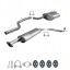 CHINA ZEST.08.341+08.343 Комплект сайлентблоков ford mondeo 1.8i/2.0 2000-2007 р.В.