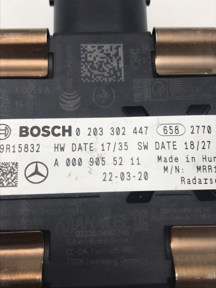 Mercedes-Benz OE A.000.905.52.11 Радар сенсор distronic mercedes cla w118 c118 gle gls w167 x167 a w177 eqb