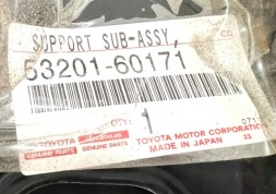 Toyota OE 53201-60171 ПОСИЛЕННЯ ЛОБОВОГО РЕМЕНЯ ПЕРЕДНІЙ БАМПЕР TOYOTA 4RUNNER 2010+ НОВИЙ OE