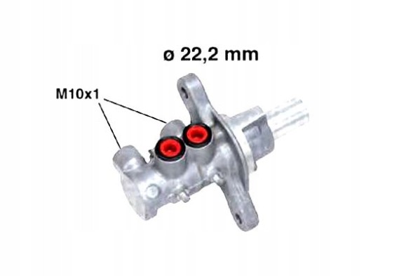 Metelli MET05-0675/RS3 ГАЛЬМІВНИЙ НАСОС METELLI 77365835 93189743