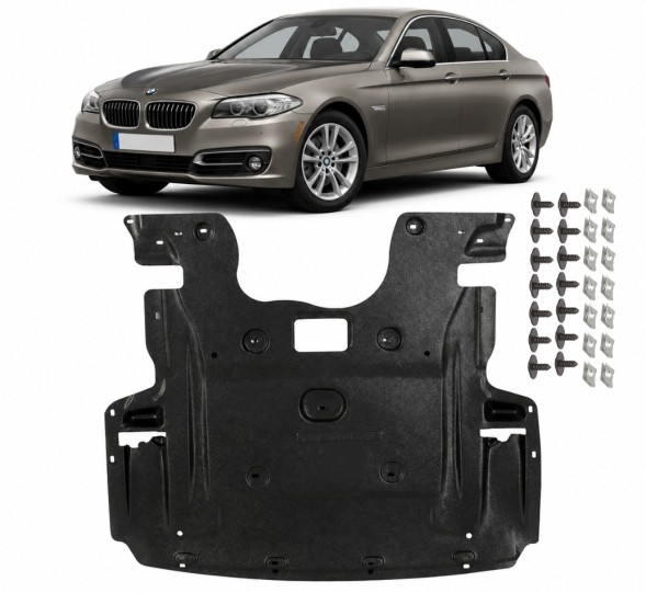 PC 51757209823+SPIN ЗАХИСТ ДВИГУНА ПІД ДВИГУН BMW SERIA 6 F06 / F13 XDRIVE + КРІПЛЕННЯ