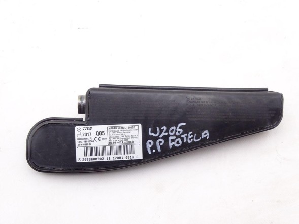 Mercedes-Benz OE 2058600702 GBI_BMW K MERCEDES C-КЛАС W205 14-21 ПОДУШКА AIRBAG СИДІННЯ ПРАВА ОРИГІНАЛ НОВА