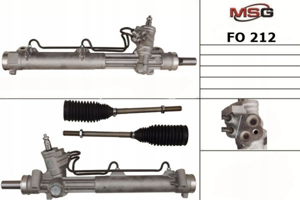 MSG FO212NEW Рульова рейка з HPS Ford Mondeo III 00-07