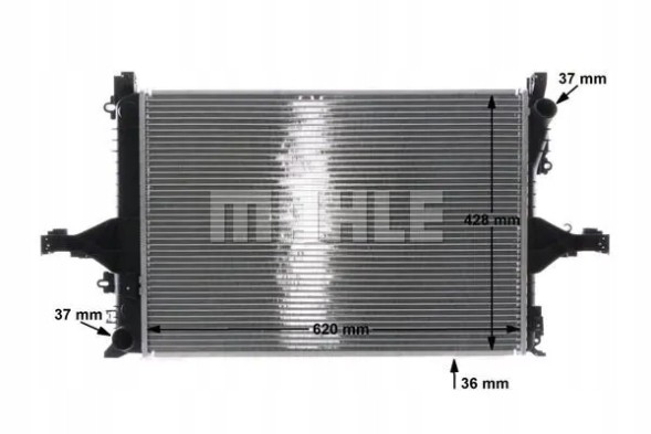 Mahle CR 1546 000S Охолоджувач води cr 1546 000s mahle