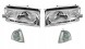 DPA 1U1-941018E/K + 4 Фара поворотника Skoda Octavia І kpl
