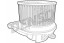 Denso DEA17011 DEN/BOX Вентилятор denso mercedes v 230 td (638.2
