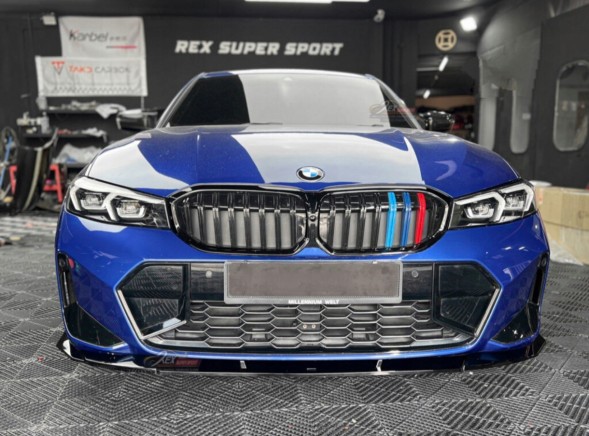 Китай BMW G20 G21 PRZEDNI SPLITTER DOKŁADKA ZDERZAKA LCI POLIFT CZARNY POŁYSK BMW G20 G21 ПЕРЕДНІЙ СПЛІТТЕР НАКЛАДКА БАМПЕРА LCI ПОЛІФТ ЧОРНИЙ ГЛЯНЕЦЬ