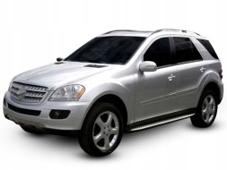 1A First Automotive 2842857 Бокові пороги EZ хромований алюміній 130 кг для Mercedes ML W164