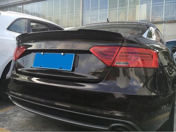 FP FPSP8T5DM4GB Спойлер FP чорний ABS для Audi A5 Sportback 5d 2007-2016