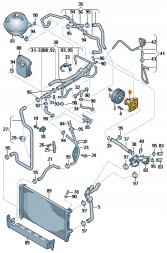 Skoda OE 03F 121 004E Водяний насос 1.2 tsi 03f121004e ориг.