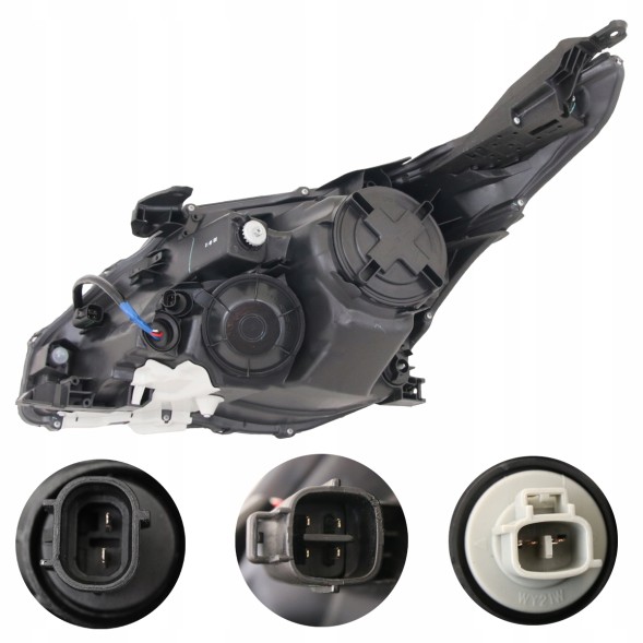 TYC 812710-E MHM TUNING Рефлектор Фара Передня Tyc Toyota Avensis T27 2008-2012 Р
