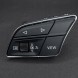 Audi OE 82A.951.523.F , 82A951523F Audi A3 S3 A4 S4 A5 S5 Q2 SQ2 Багатофункціональні кнопки на кермі