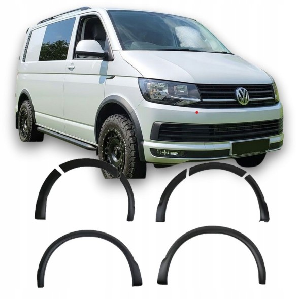 Proteile AWA003 Розширювачі арок крил VOLKSWAGEN TRANSPORTER T6 2015-2019 SWB &amp; LWB