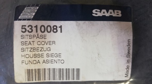 Saab OE ЧЕХЛО СИДІННЯ ЗАДНЕ SAAB 95 5310081