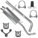 Ferroz ADMT-G9H7E5T Комплект глушника для seat leon 99-05 i 1.9 tdi, з гумовими кріпленнями