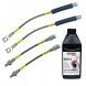 PiterParts 1121005000 Гальмівні дроти в сталевому обплетенні ASTRA F за довжиною OEM PL