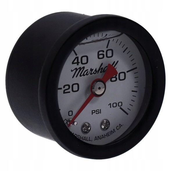 BAM M21 Манометр тиску масла Marshall 0-100 PSI чорний №: 901123