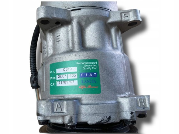 Lancia OE КОМПРЕСОР КОНДИЦІОНЕР ОРГ FIAT LANCIA ALFA ROMEO 71781797 !J