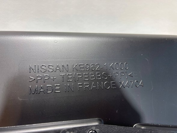 Nissan OE KE962-1K000 NISSAN КОРОБКА ВАННА ВІДДІЛЕННЯ БАГАЖНИКА ЗАДНЯ NISSAN JUKE F15 KE962-1K000
