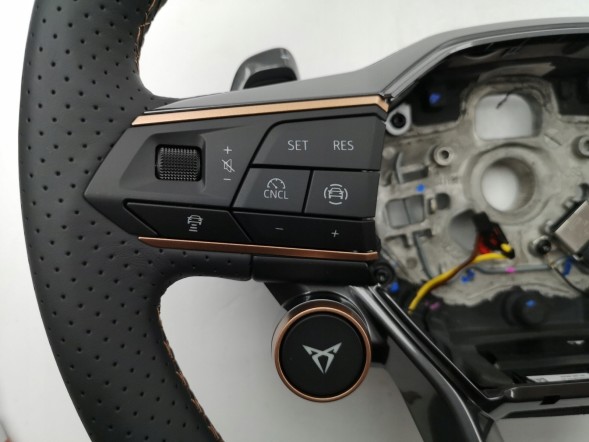 Cupra OE 5FF419091C, DWP542878OE Спортивне кермо з підігрівом ACC, пелюстками Cupra Formentor Leon 5FF419091F