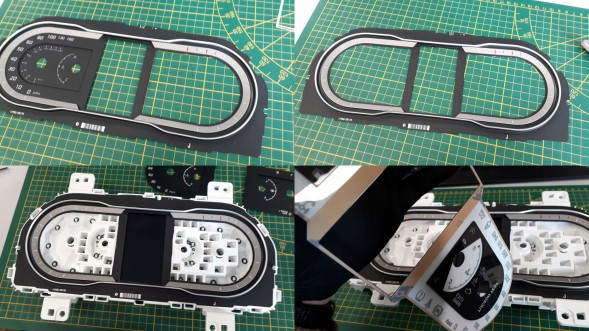 Moman 0089688092613 Hyundai Tucson IV 4 заміна дисків лічильника MPH на км/год MoMan годинники США