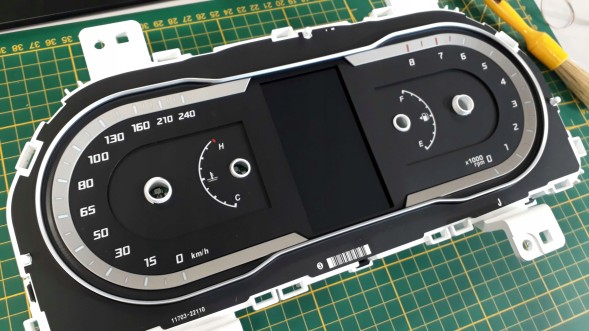 Moman 0089688092613 Hyundai Tucson IV 4 заміна дисків лічильника MPH на км/год MoMan годинники США