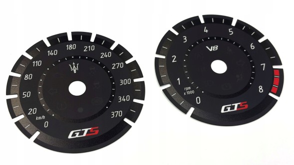Moman 0089688097366 Циферблати спідометра Maserati Levante GTS Trofeo Конверсія MPH KMH Кастомні датчики