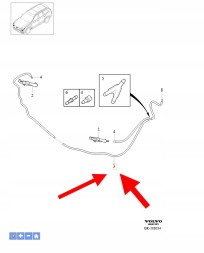 Volvo OE ЗАДНЯ ПЕРЕКЛАДИНА B4 D4 2.0 VOLVO XC90 2016- V90 S90 XC60 OEM/OE 32324703