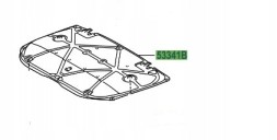 TOYOTA OE 53341-60330 ЗВУКОІЗОЛЯЦІЯ МАСКИ TOYOTA OE LAND CRUISER 200