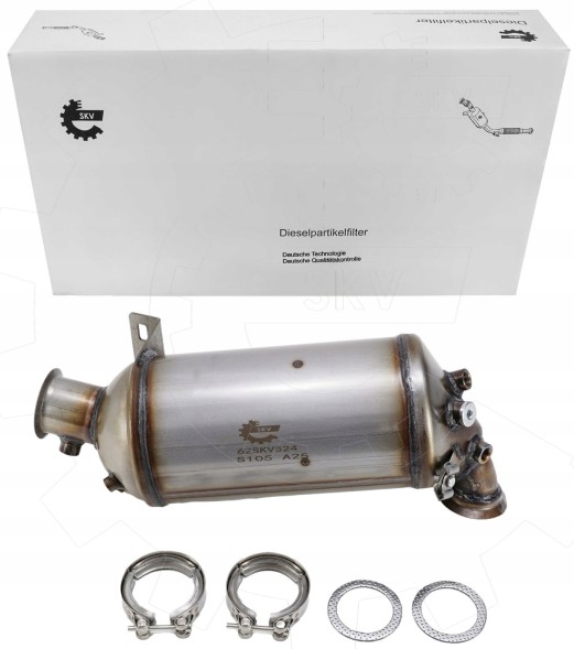 ESEN SKV VW Transporter Multivan T5 1.9 TDI filtr cząstek stałych DPF 7H0254700GX Фільтр твердих частинок DPF ESEN SKV для VW Transporter Multivan T5 1.9 TDI