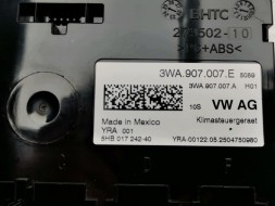 Volkswagen OE 3WA907007E, DWP3WA907007EOE Панель керування кліматом Cupra Formentor 3WA907007E Нова оригінальна