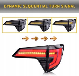 VLAND 38L391-2 mhm Задні ліхтарі комплект Full LED Bar Neon Tuning Honda Hr-v HRV II 2015-2021