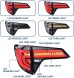 VLAND 38L391-2 mhm Задні ліхтарі комплект Full LED Bar Neon Tuning Honda Hr-v HRV II 2015-2021