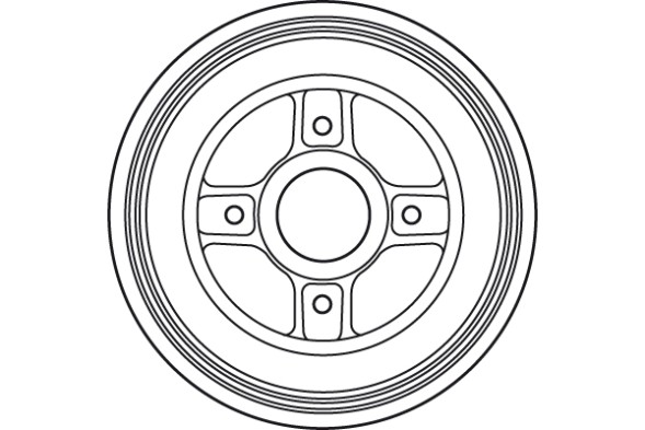 TRW DB4400 Гальмівний барабан trw db4400