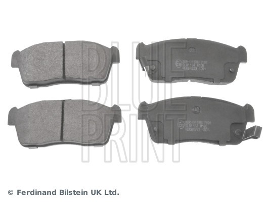 ADK84223 BLUE PRINT Комплект гальмівних колодок з 4 шт дисків