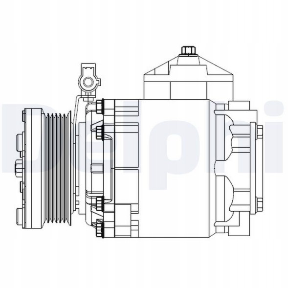 Delphi CS20525 Компресор кліматичний ford connect 02- - delphi cs20525