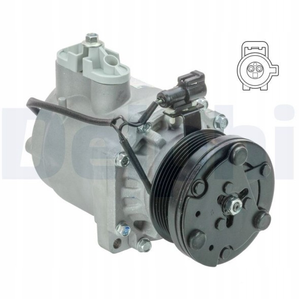 Delphi CS20525 Компресор кліматичний ford connect 02- - delphi cs20525