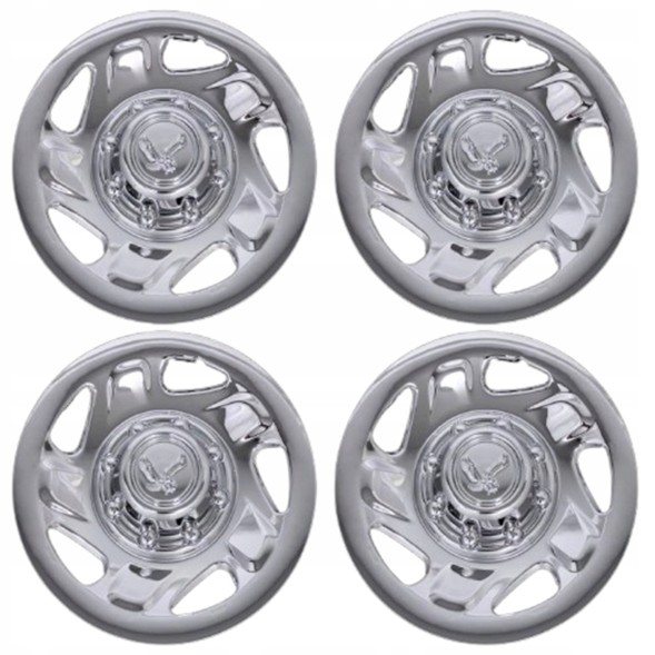 USA USA-13416C КОВПАК 4 ШТУКИ КОВПАКИ ХРОМ 16" DODGE РАМ 1500 2500 94-03 ФУРГОН ПІКАП