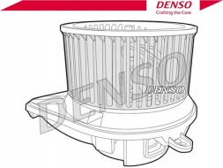 Denso 108732939 DEN Dendea17011 повітродувка mercedes + помічник водія #33