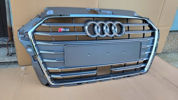 Audi OE GRILL AUDI S3 8V LIFT 2016-2020 POD RADAR ACC Камера радіатора ГРИЛЬ Audi S3 8V LIFT 16-20 RADAR OE 8V3853651AE !