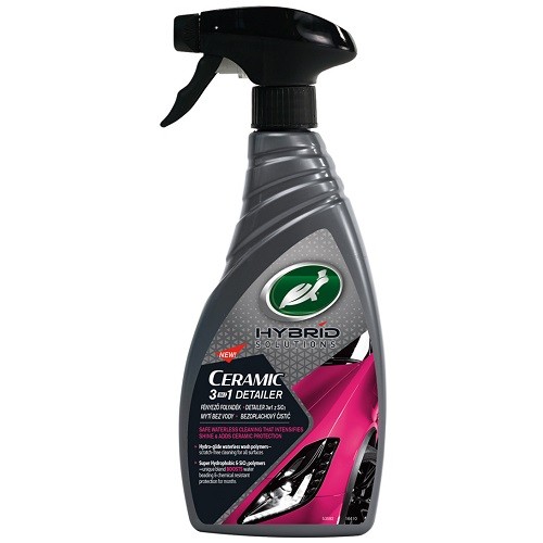 53354 TURTLE WAX Поліроль кузова з керамікою 3в1 Суха мийка 500мл