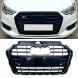 Pulse A3-S173 Решітка радіатора Audi A3 8V 16-20 після рестайлінгу, стиль S3, повністю чорна