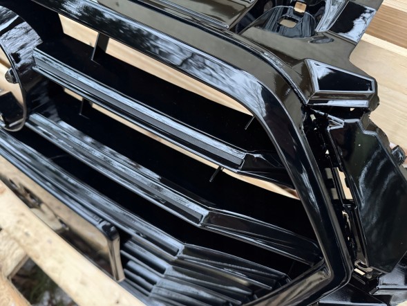 Pulse A3-S173 Решітка радіатора Audi A3 8V 16-20 після рестайлінгу, стиль S3, повністю чорна