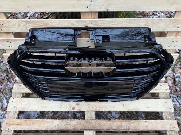 Pulse A3-S173 Решітка радіатора Audi A3 8V 16-20 після рестайлінгу, стиль S3, повністю чорна