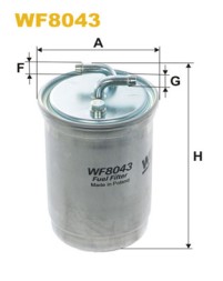 WF8043 WIX FILTERS Фільтр палива