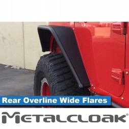 Китай 3427 Широкі сталеві задні надставки Metalcloak Jeep Wrangler JK JKU