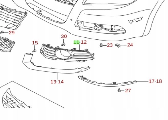 Suzuki OE 71751-57L20-5PK Ковпачок SUZUKI KIZASHI ГАЛОГЕННИЙ ПРАВИЙ З ОТВОРОМ