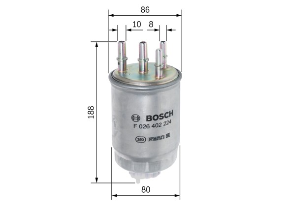 F026402224 BOSCH Фільтр паливний